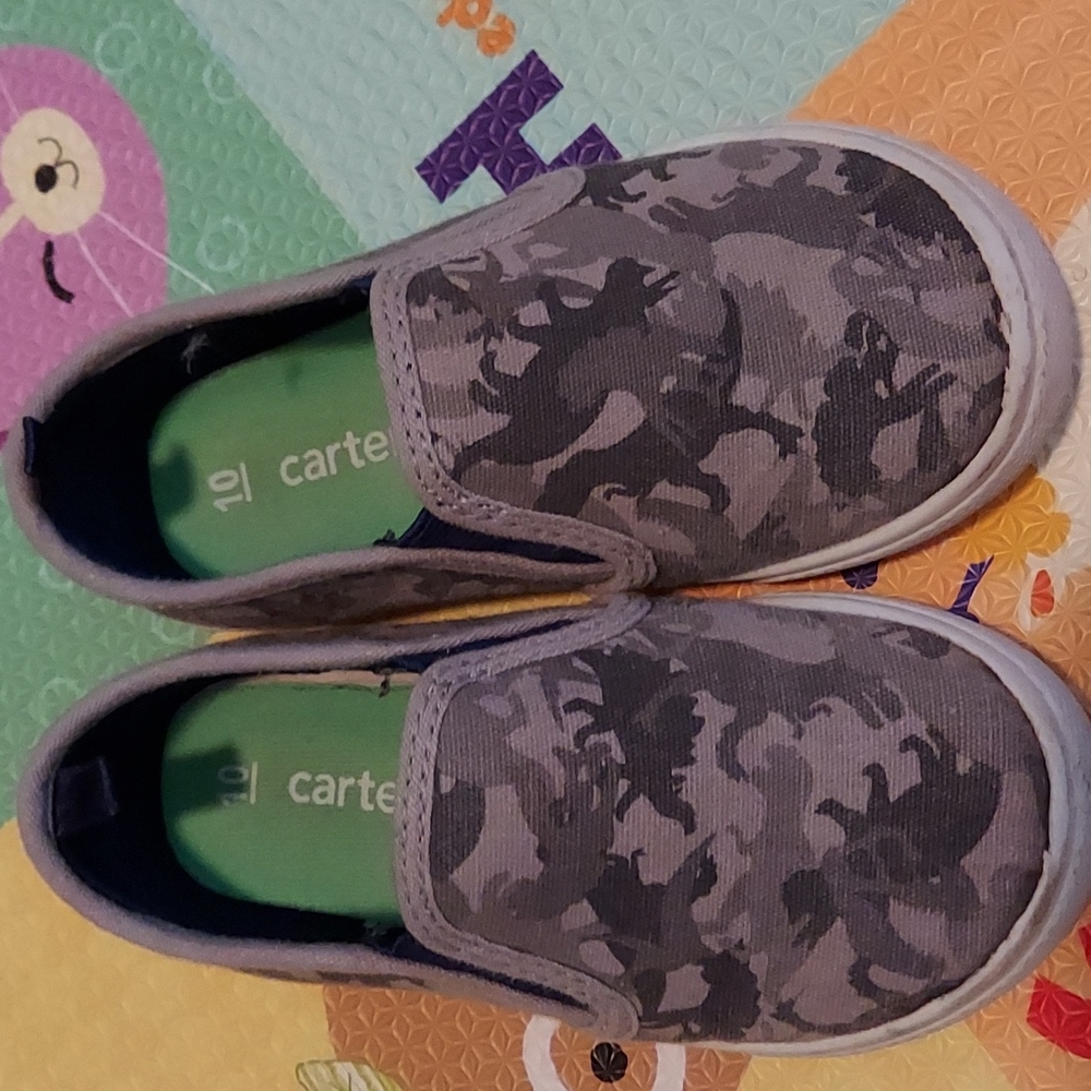 Carters size 10 slip on shoes